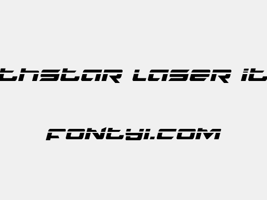 Northstar Laser Italic