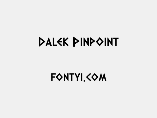 Dalek Pinpoint