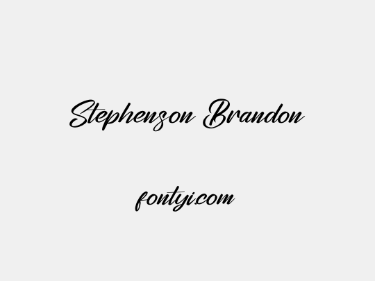Stephenson Brandon