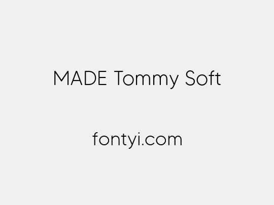MADE Tommy Soft