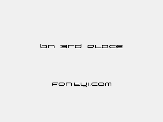 BN 3rd Place