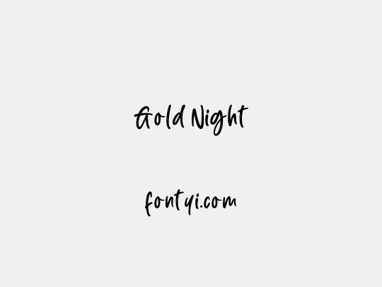 Gold Night
