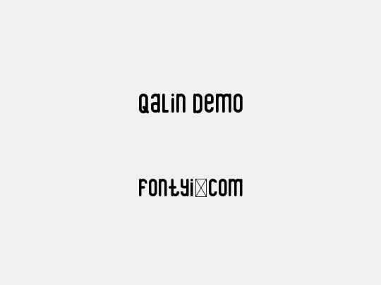 Qalin Demo