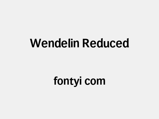 Wendelin Reduced