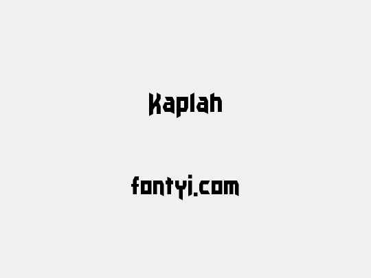 Kaplah