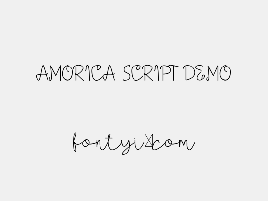 AMORICA SCRIPT DEMO