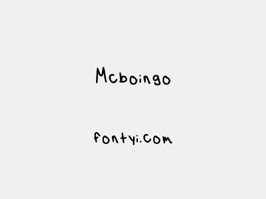 Mcboingo