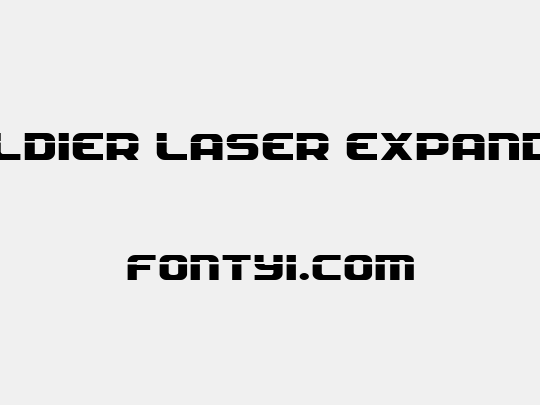 Soldier Laser Expanded