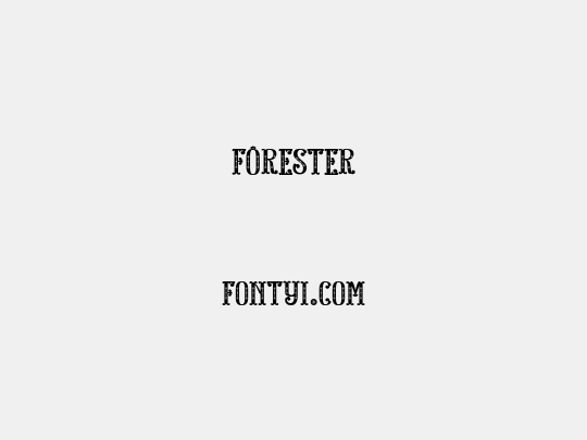FORESTER