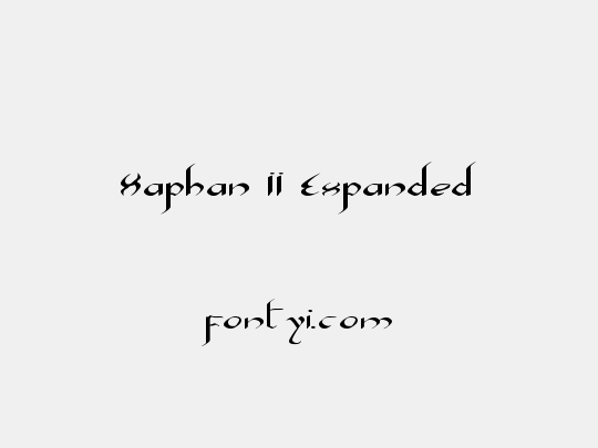 Xaphan II Expanded