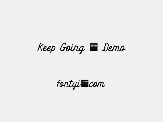 Keep Going - Demo