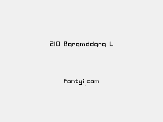 210 Baramddara L