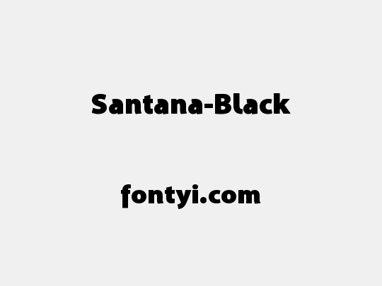 Santana-Black
