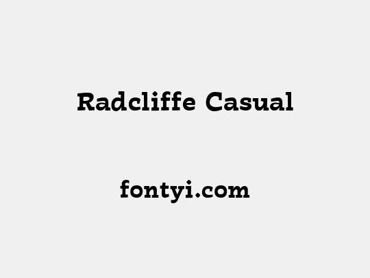 Radcliffe Casual