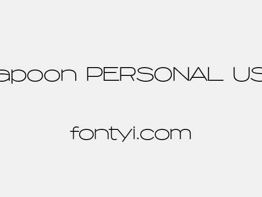 Capoon PERSONAL USE