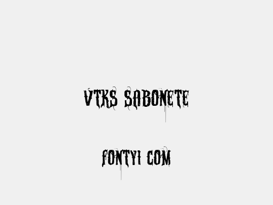 VTKS SABONETE