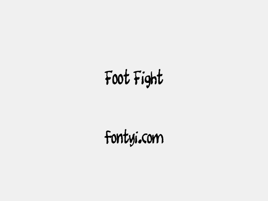 Foot Fight
