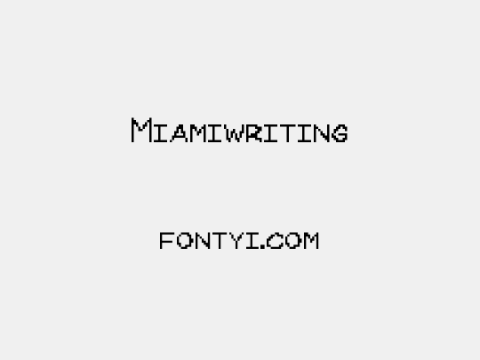 Miamiwriting