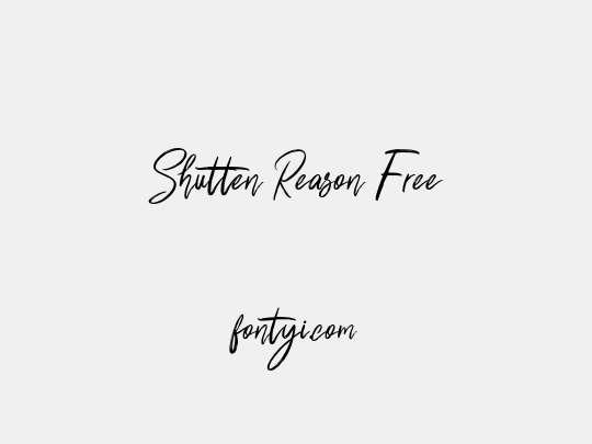 Shutten Reason Free