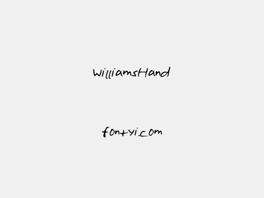 WilliamsHand