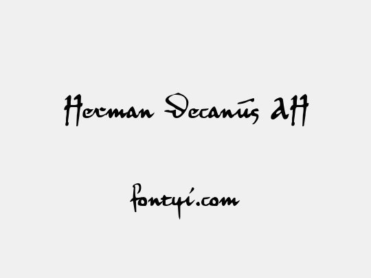 Herman Decanus AH