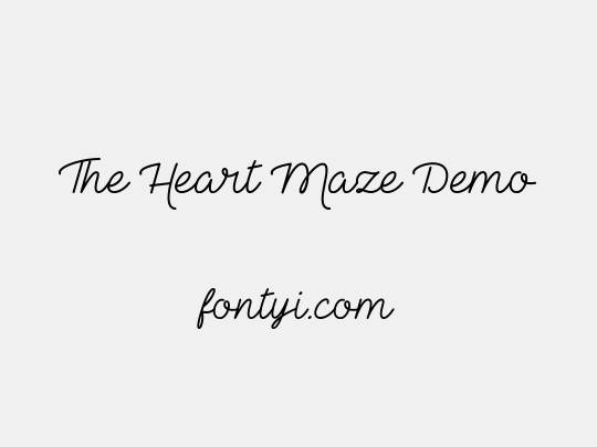 The Heart Maze Demo
