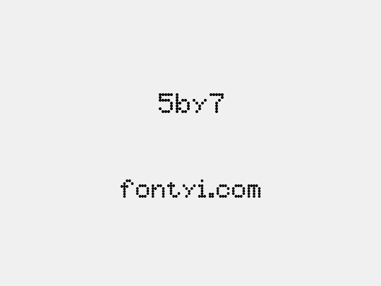 5by7