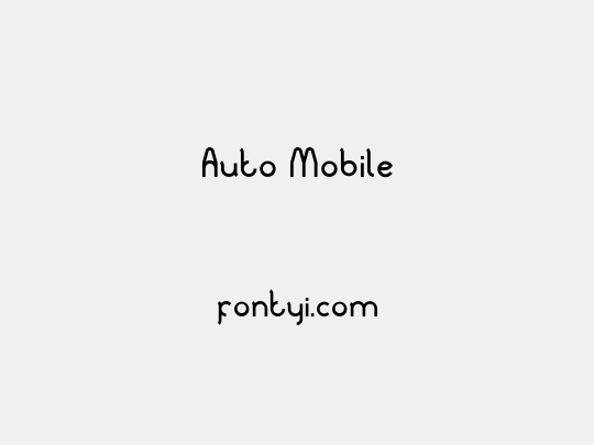 Auto Mobile