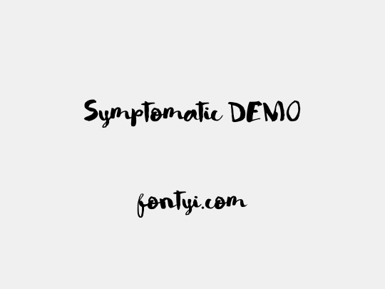 Symptomatic DEMO