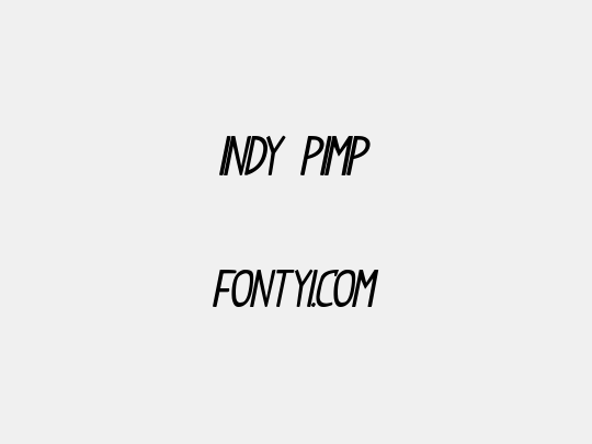 Indy Pimp