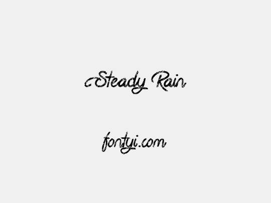 Steady Rain
