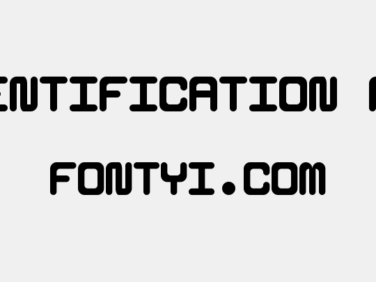 5Identification Mono