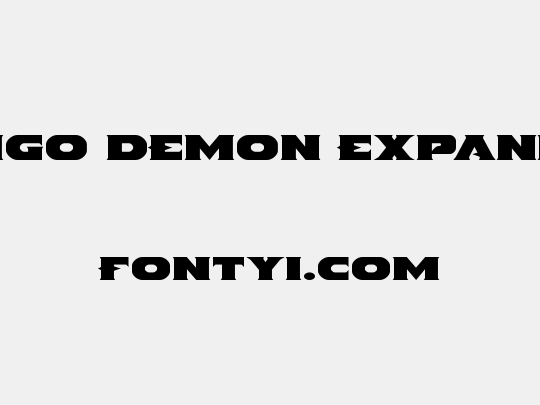 Indigo Demon Expanded