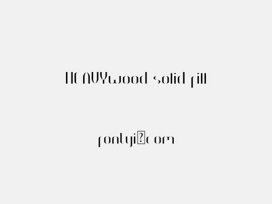HEAVYwood solid fill