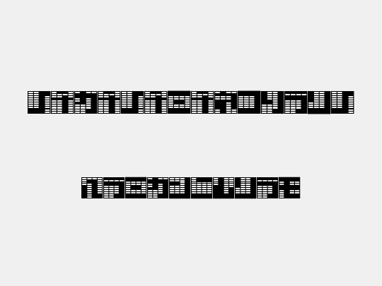 katakana,block
