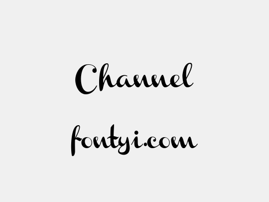 Channel