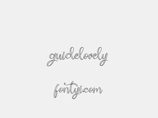 guidelovely