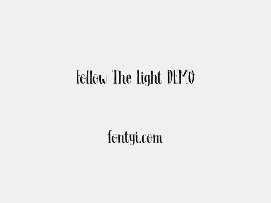 Follow The Light DEMO