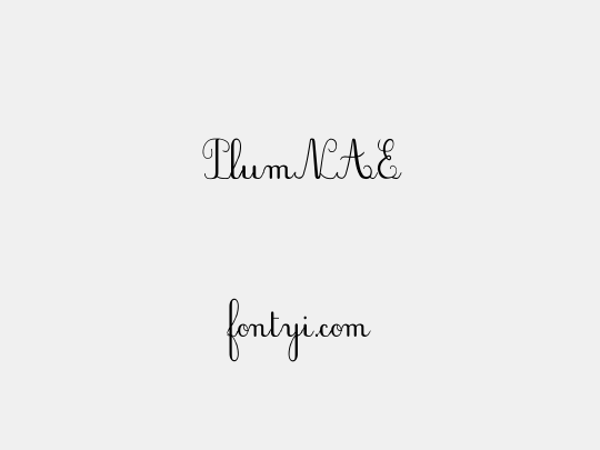 PlumNAE