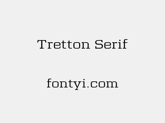 Tretton Serif