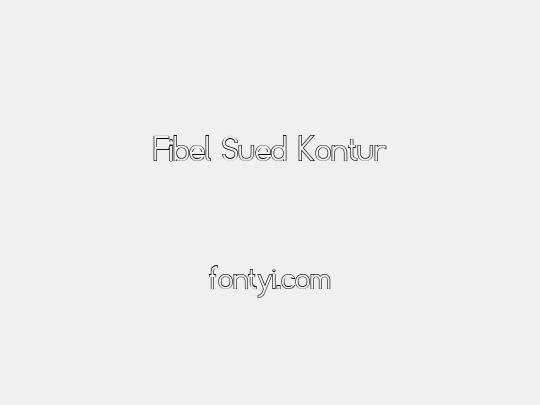 Fibel Sued Kontur
