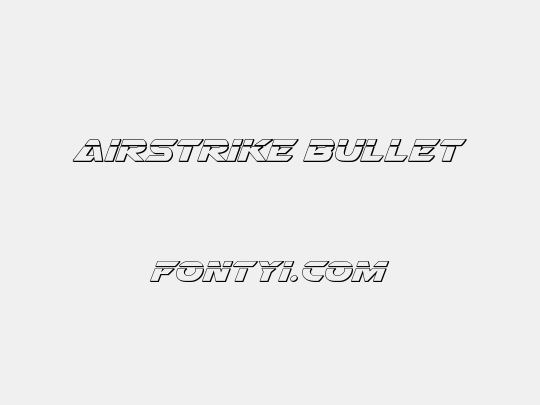 Airstrike Bullet