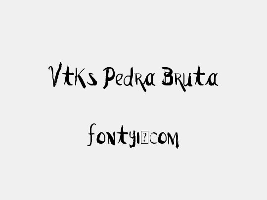 Vtks Pedra Bruta