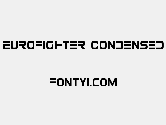 Eurofighter Condensed