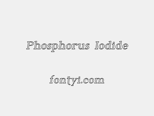 Phosphorus Iodide
