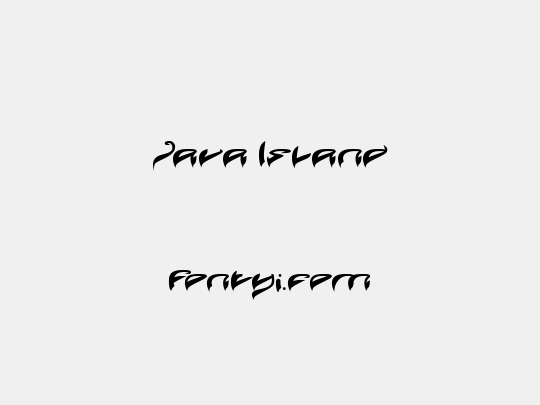 Java Island