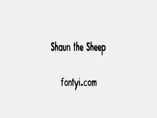 Shaun the Sheep