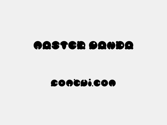 MASTER PANDA