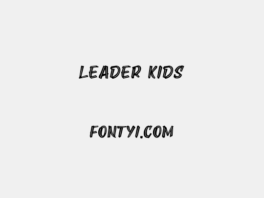 Leader Kids
