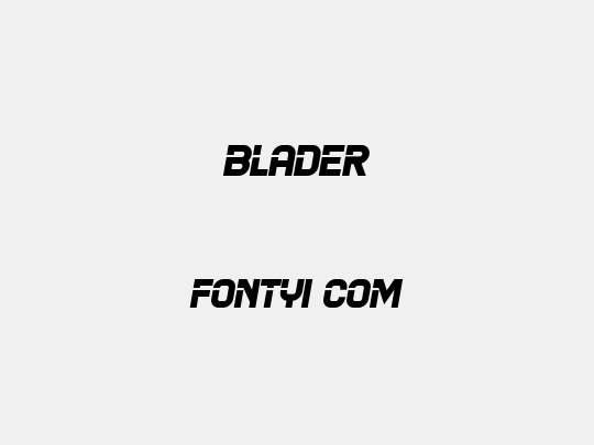 Blader
